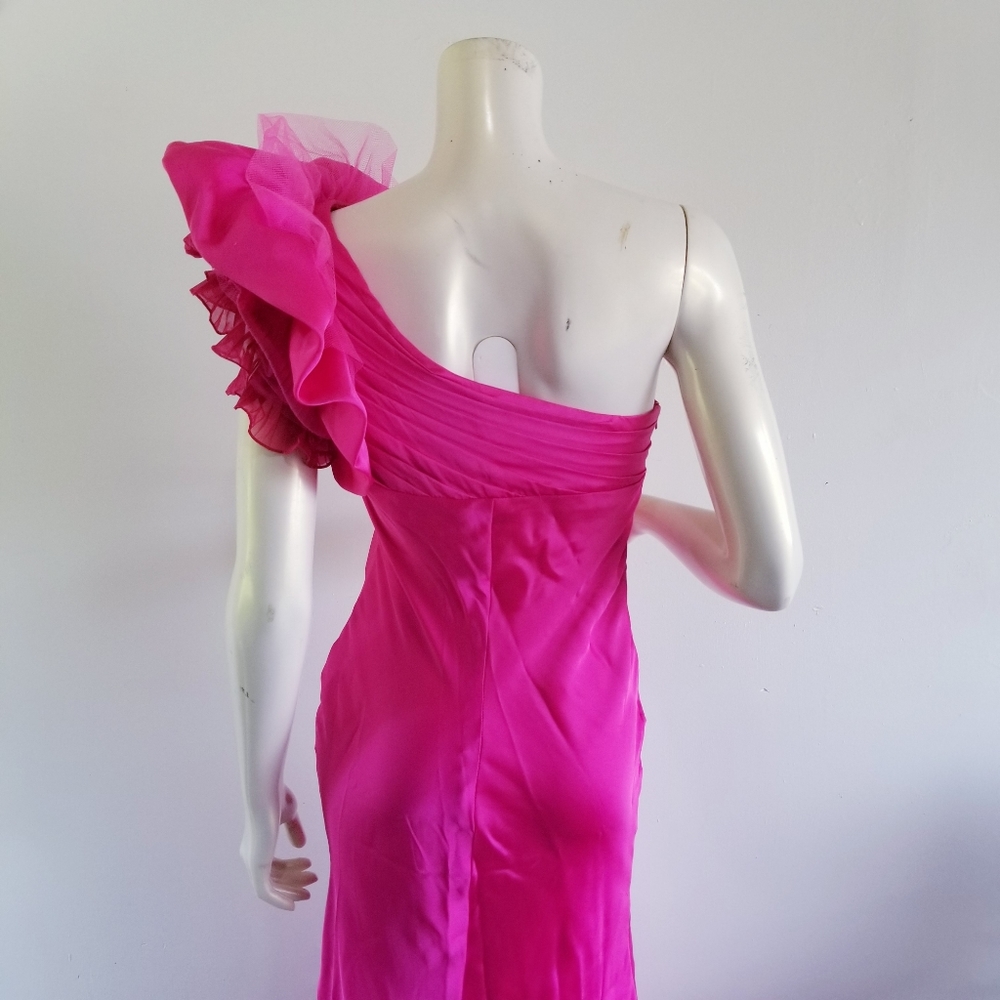 Nika Kapoor Hot pink dress size 4 NWT - Picture 5 of 9